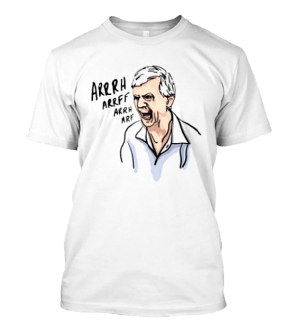 Barking Dog Man Arrrh Arrff Arrh Arf Yelling Character Meme T-Shirt