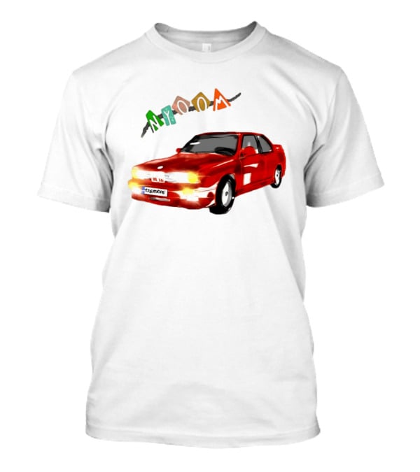 BMW E30 M3 Nyoom Drift Car Adventure T-Shirt