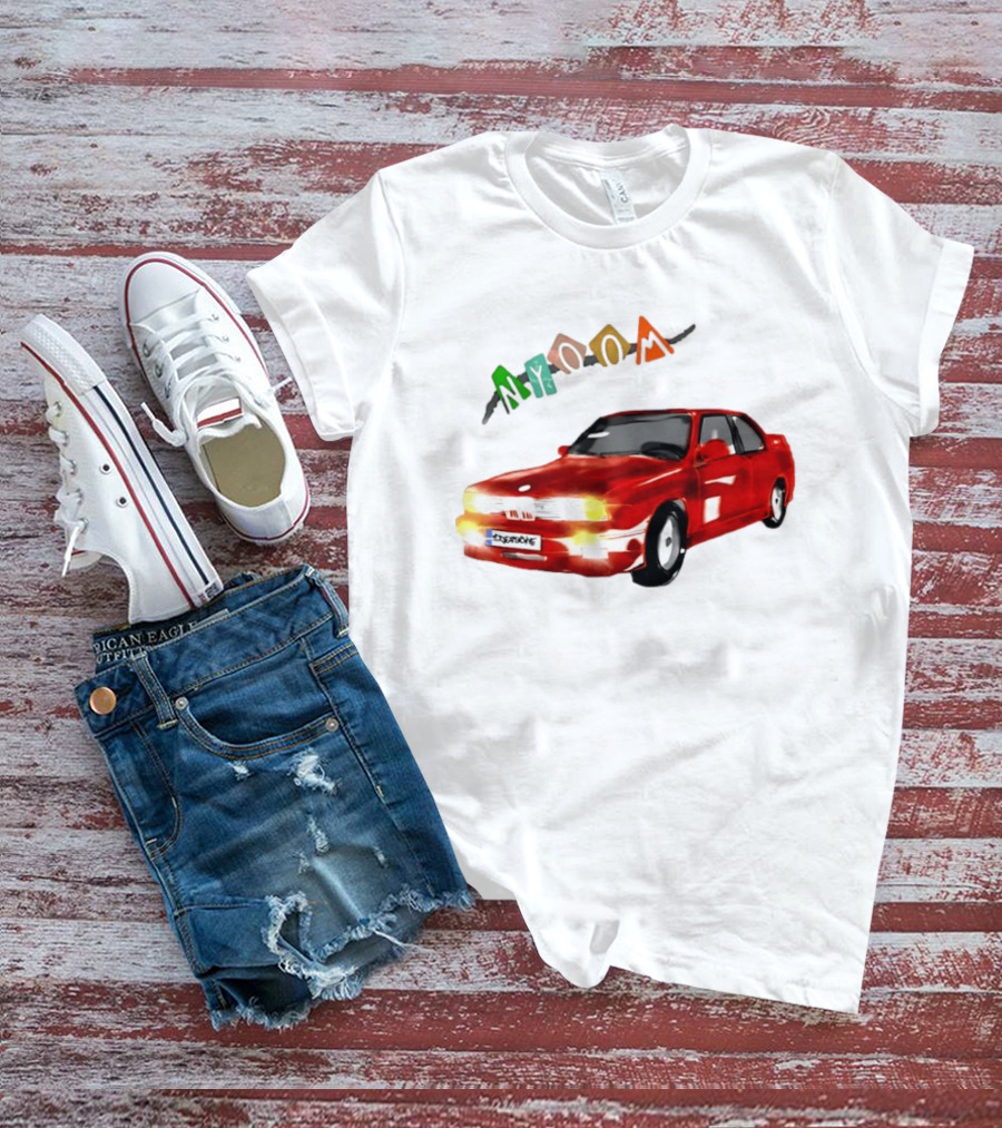 BMW E30 M3 Nyoom Drift Car Adventure T-Shirt