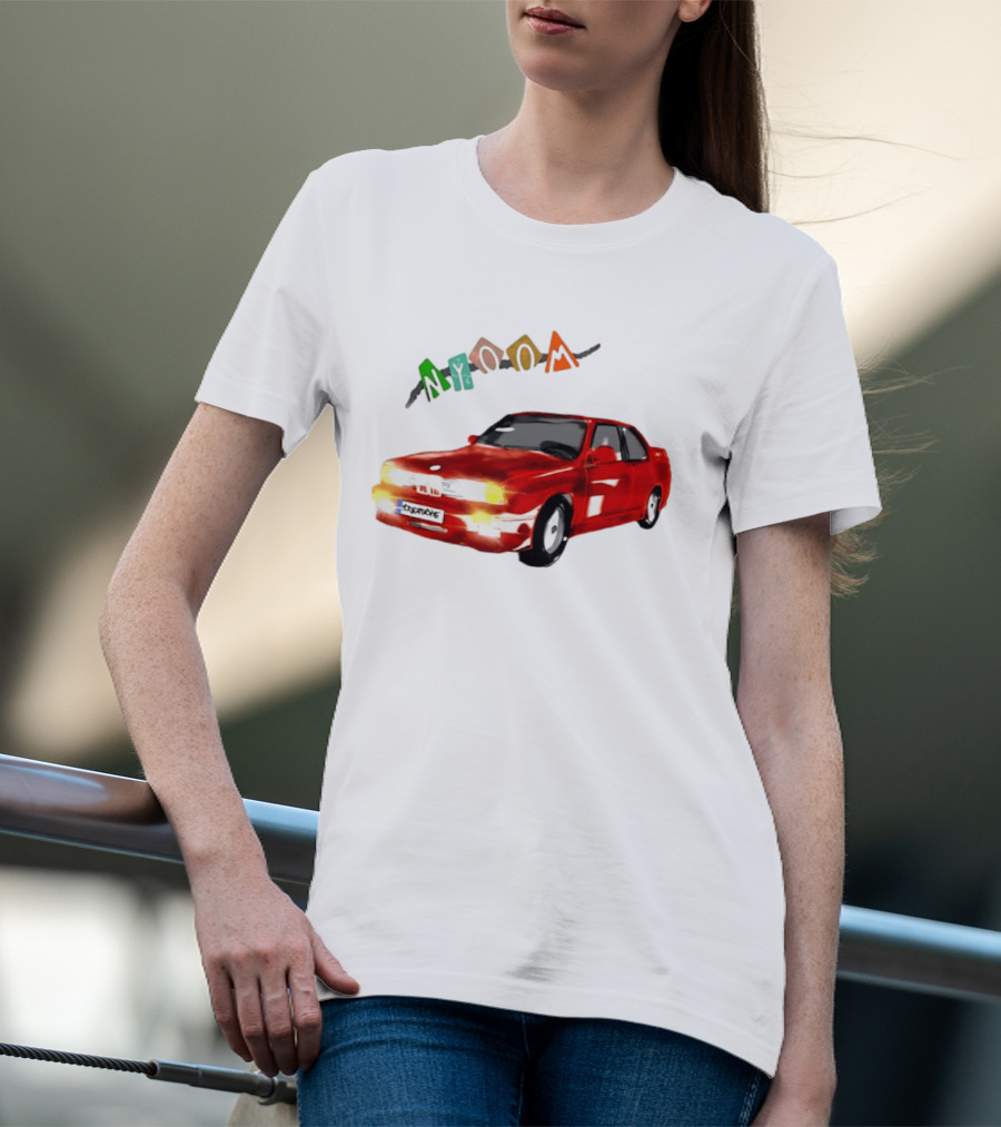BMW E30 M3 Nyoom Drift Car Adventure T-Shirt