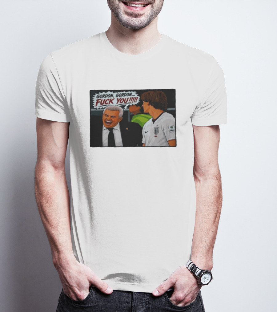 Gordon Gordon Fuck You England Football Meme Comic T-Shirt