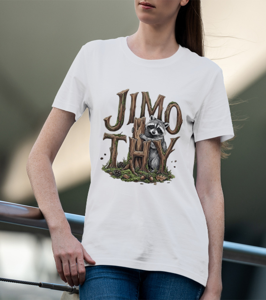 Jimothy The Raccoon Forest Adventure T-Shirt