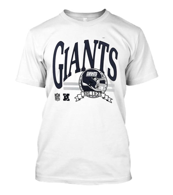 New York Giants Est 1925 Football Helmet T-Shirt