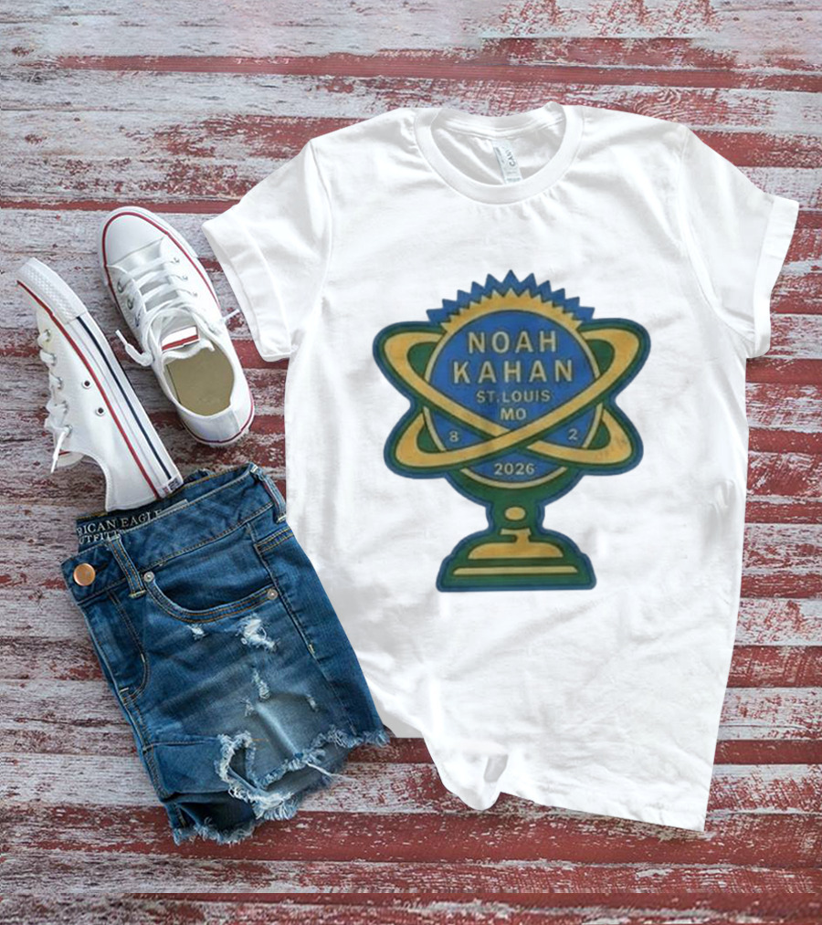Noah Kahan St. Louis MO August 2 2026 The Great Divide Tour Busch Stadium T-Shirt