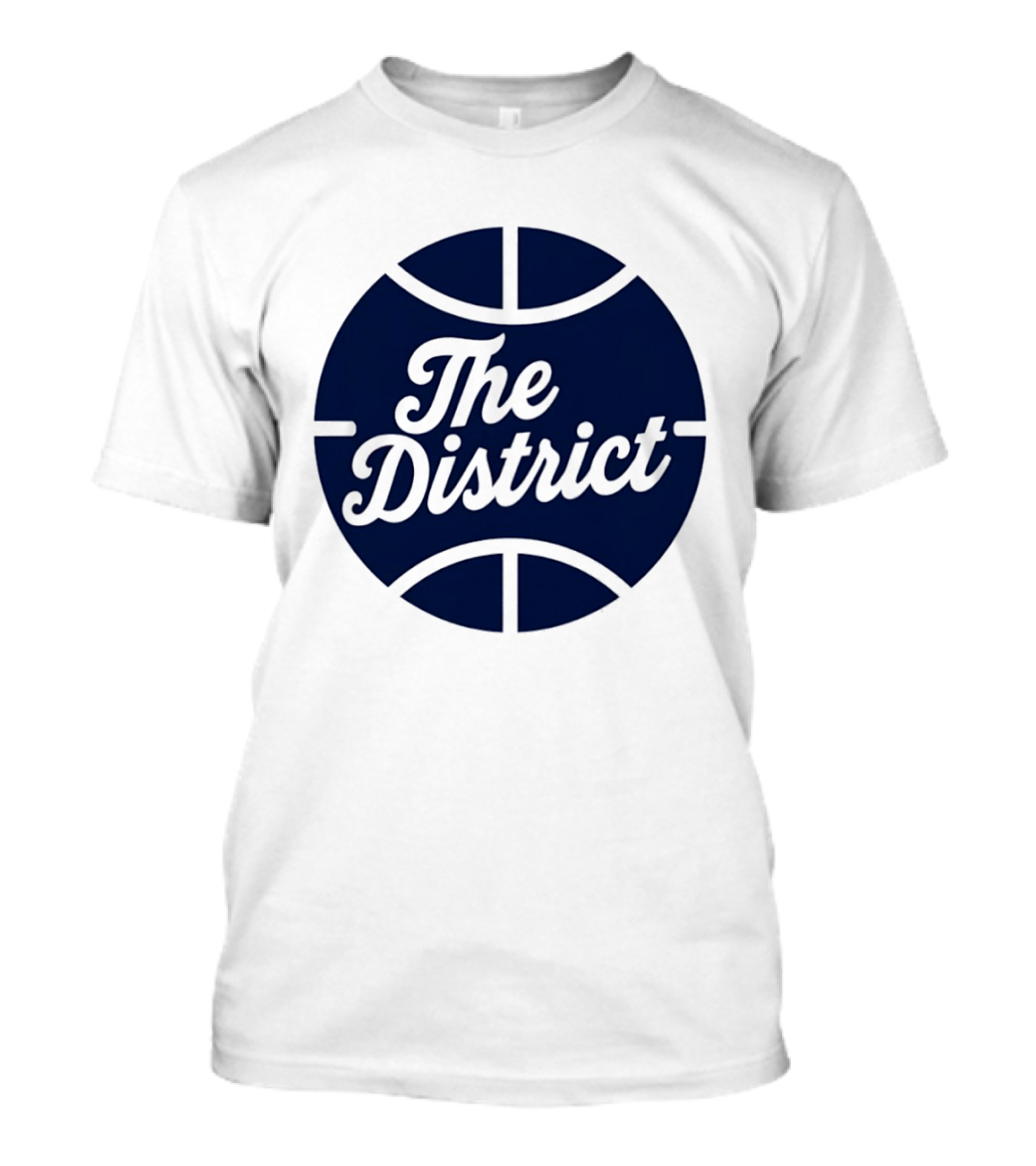 The District Basketball Branding Team Circle T-Shirt