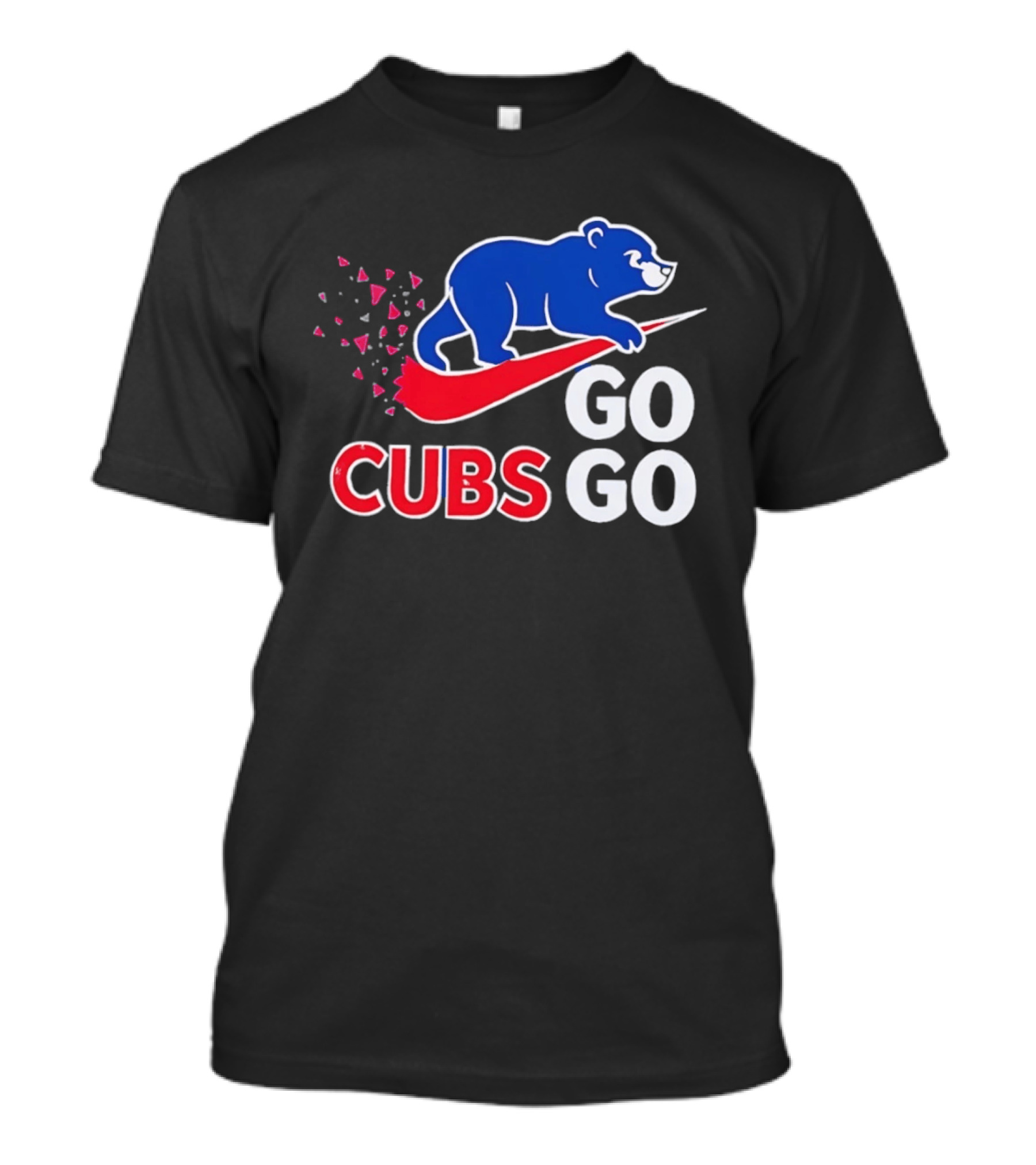 Chicago Cubs Bear Go Go MLB Baseball T-Shirt