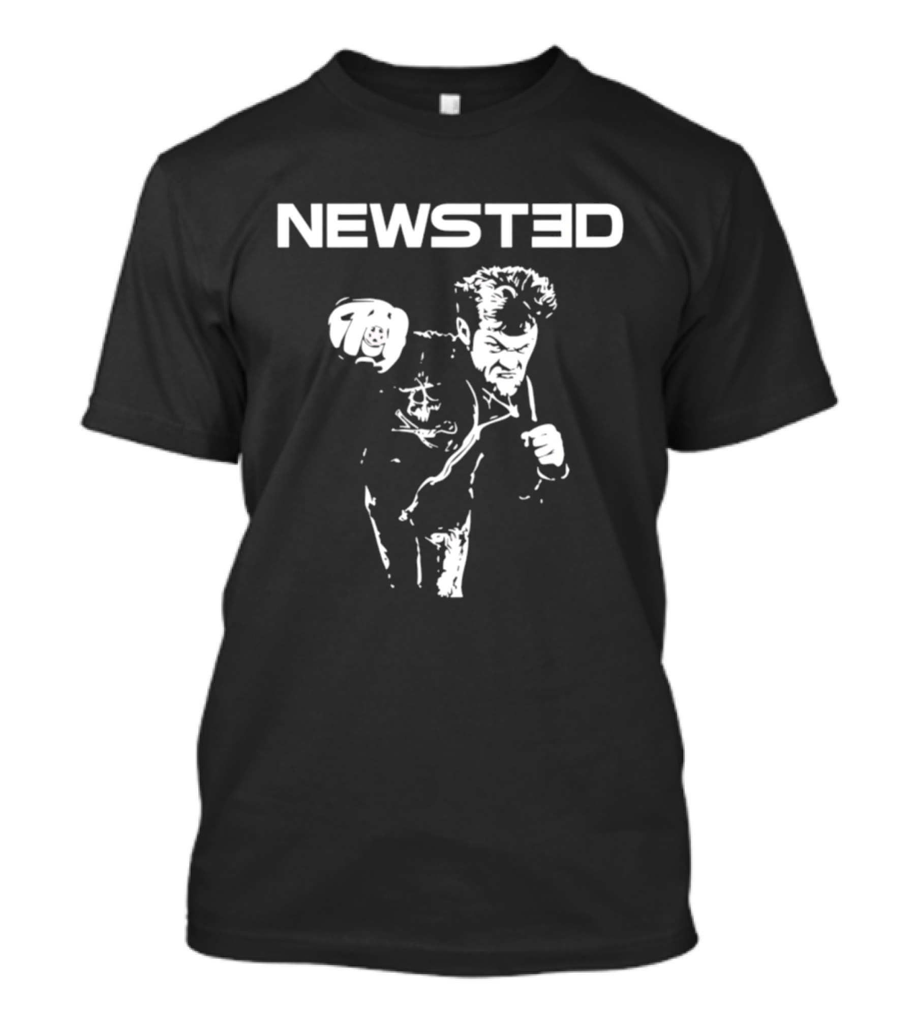 NEWST3D Punch Heavy Metal Jason Newsted T-Shirt