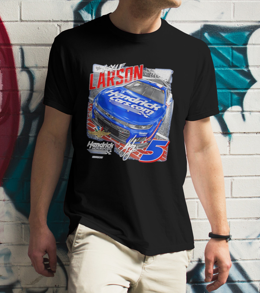 Kyle Larson Hendrick Motorsports No 5 Brickyard 400 T-Shirt