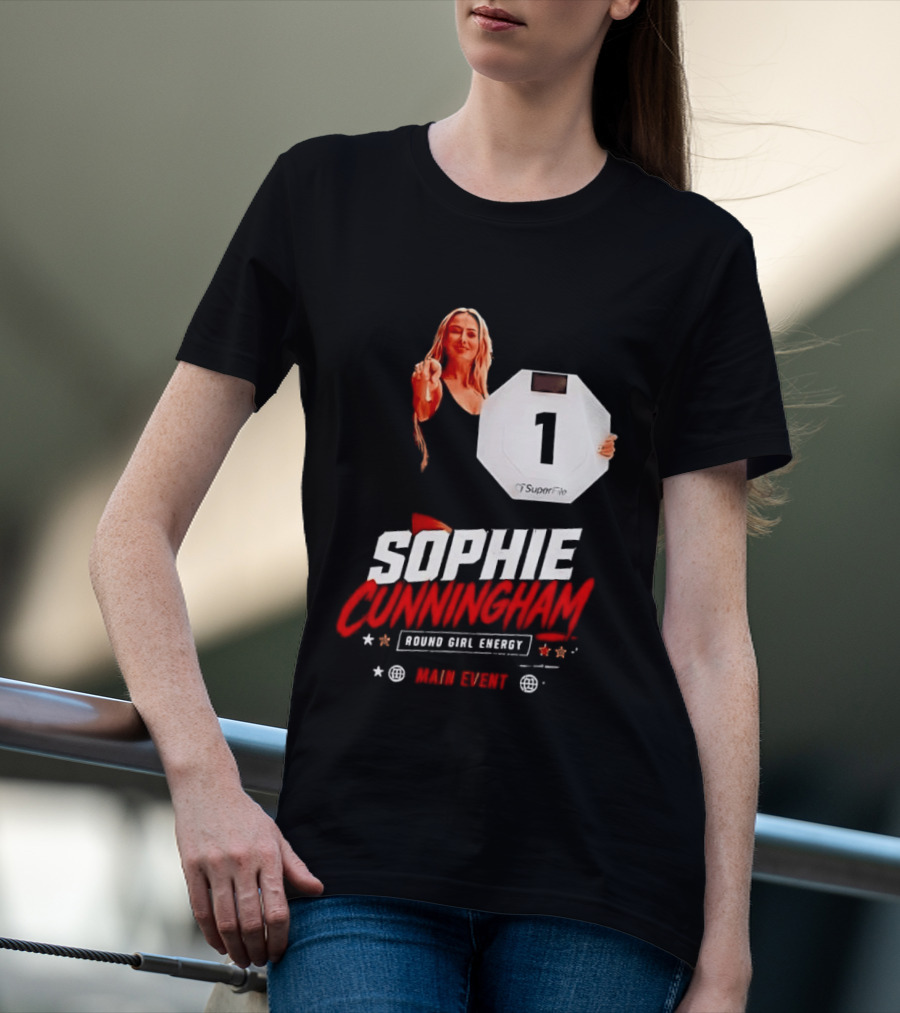 Sophie Cunningham Round Girl Energy Main Event 1 T-Shirt