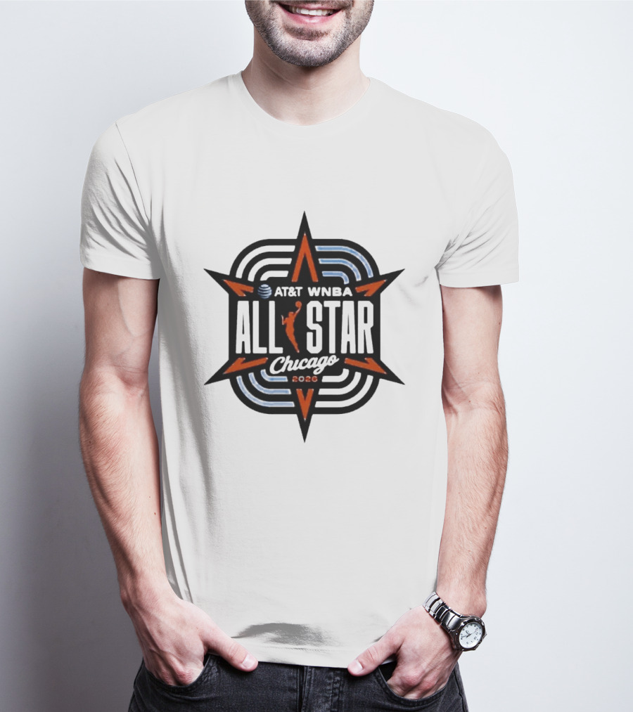 AT&T WNBA All Star Chicago 2026 Event At United Center T-Shirt