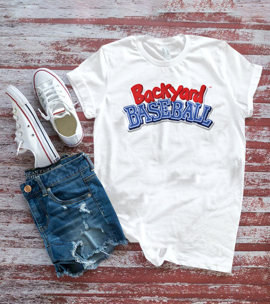 Backyard Baseball Iconic Classic Game Nostalgia T-Shirt
