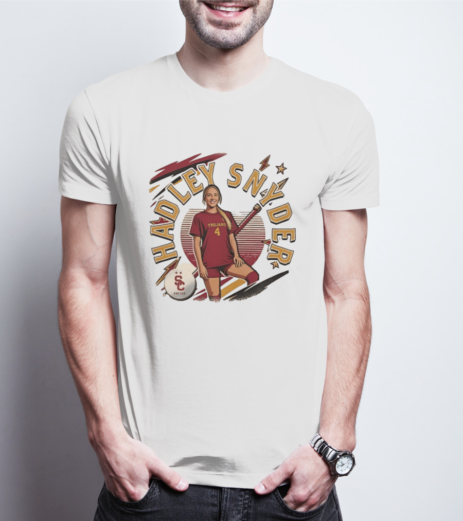 Hadley Snyder USC Trojans Soccer 4 T-Shirt
