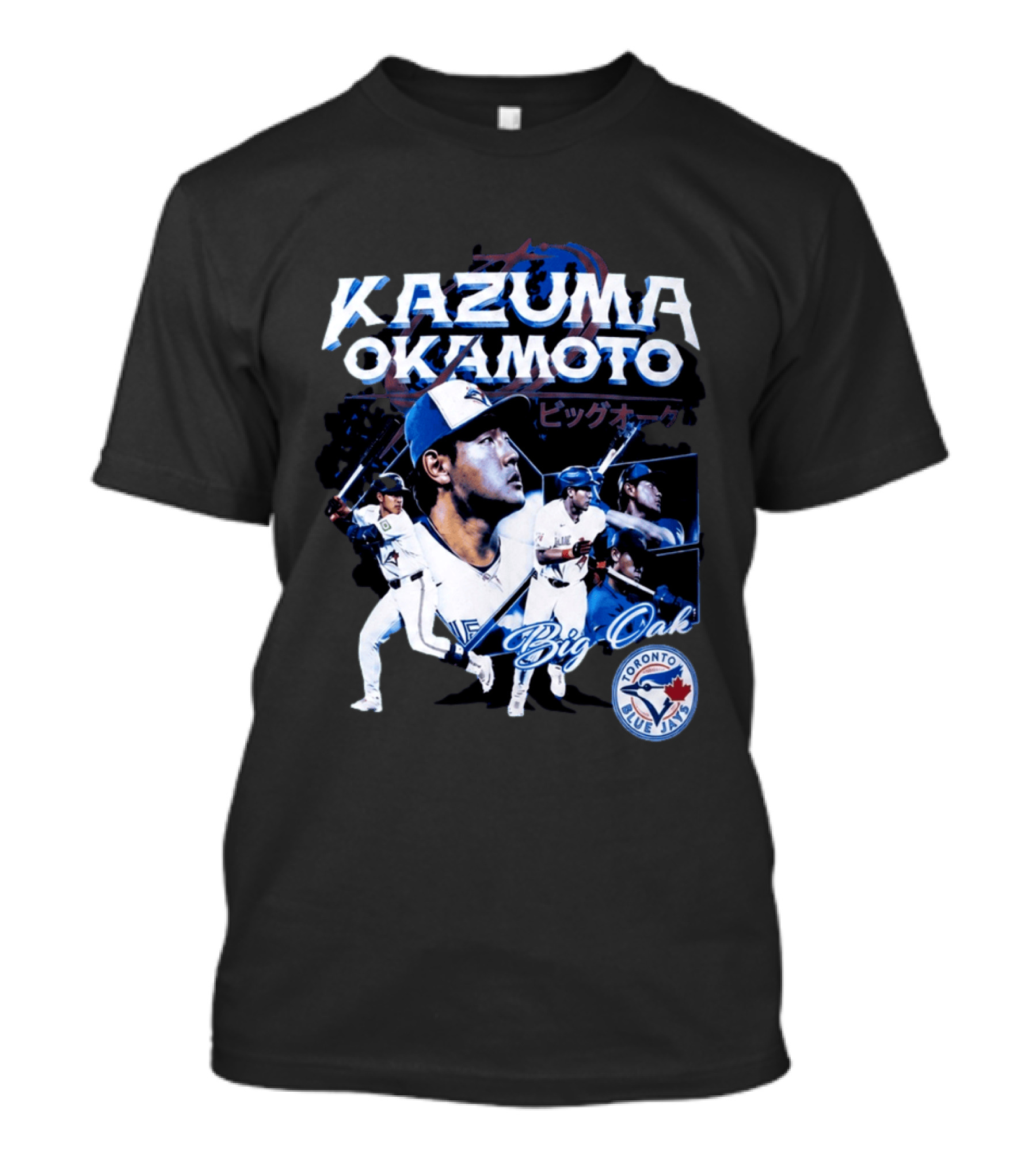 Kazuma Okamoto Big Oak Toronto Blue Jays T-Shirt