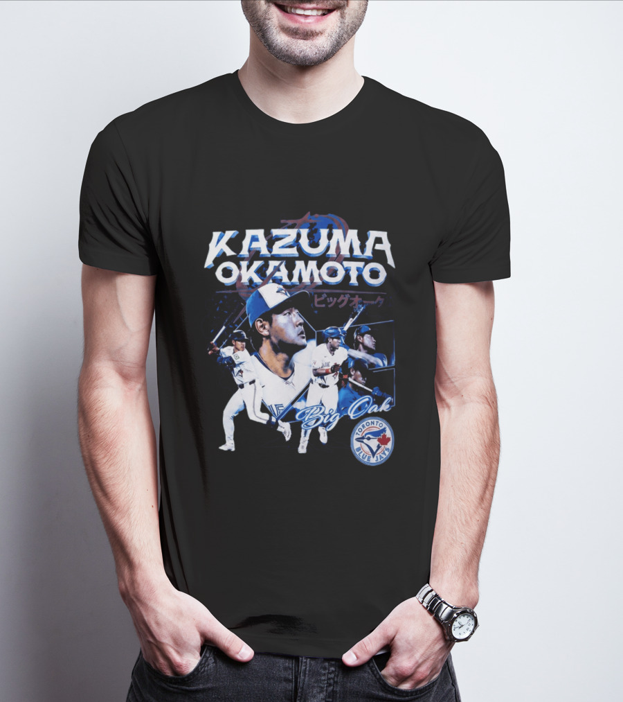 Kazuma Okamoto Big Oak Toronto Blue Jays T-Shirt