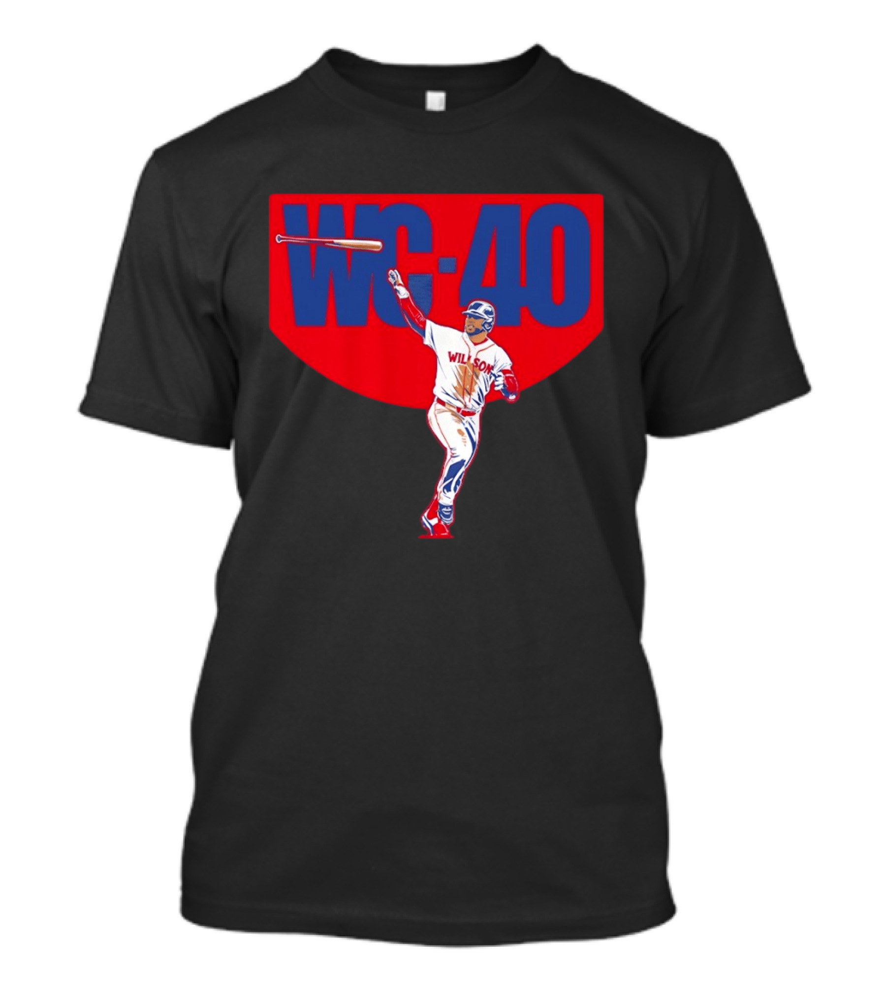 Willson Contreras WC 40 Boston Red Sox Baseball MLB 2026 T-Shirt