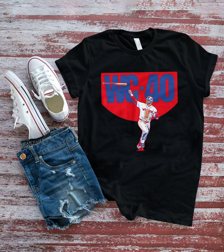 Willson Contreras WC 40 Boston Red Sox Baseball MLB 2026 T-Shirt