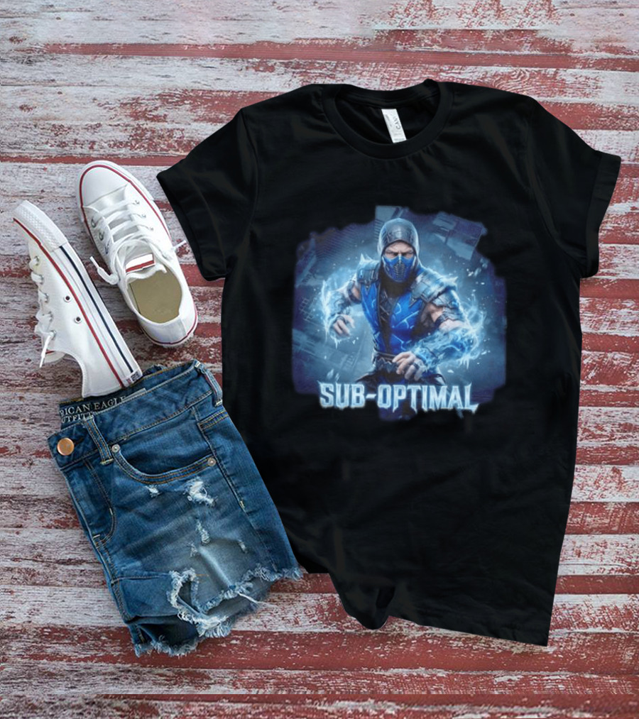 Sub Optimal Ice Ninja Action Pose T-Shirt