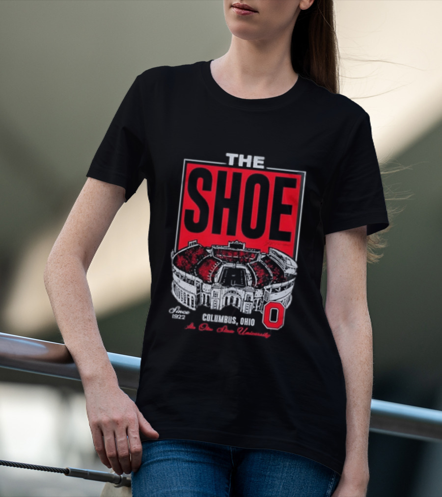 The Shoe Ohio Stadium Columbus Ohio Est 1922 The Ohio State University T-Shirt
