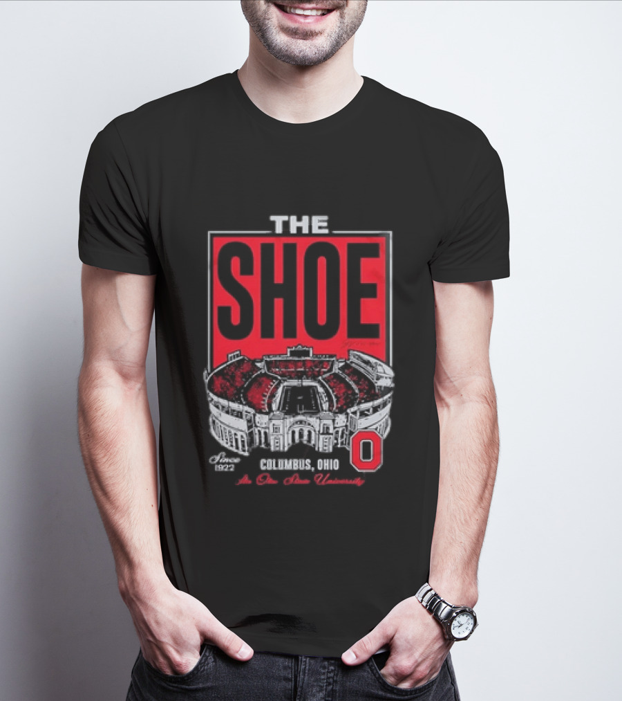 The Shoe Ohio Stadium Columbus Ohio Est 1922 The Ohio State University T-Shirt