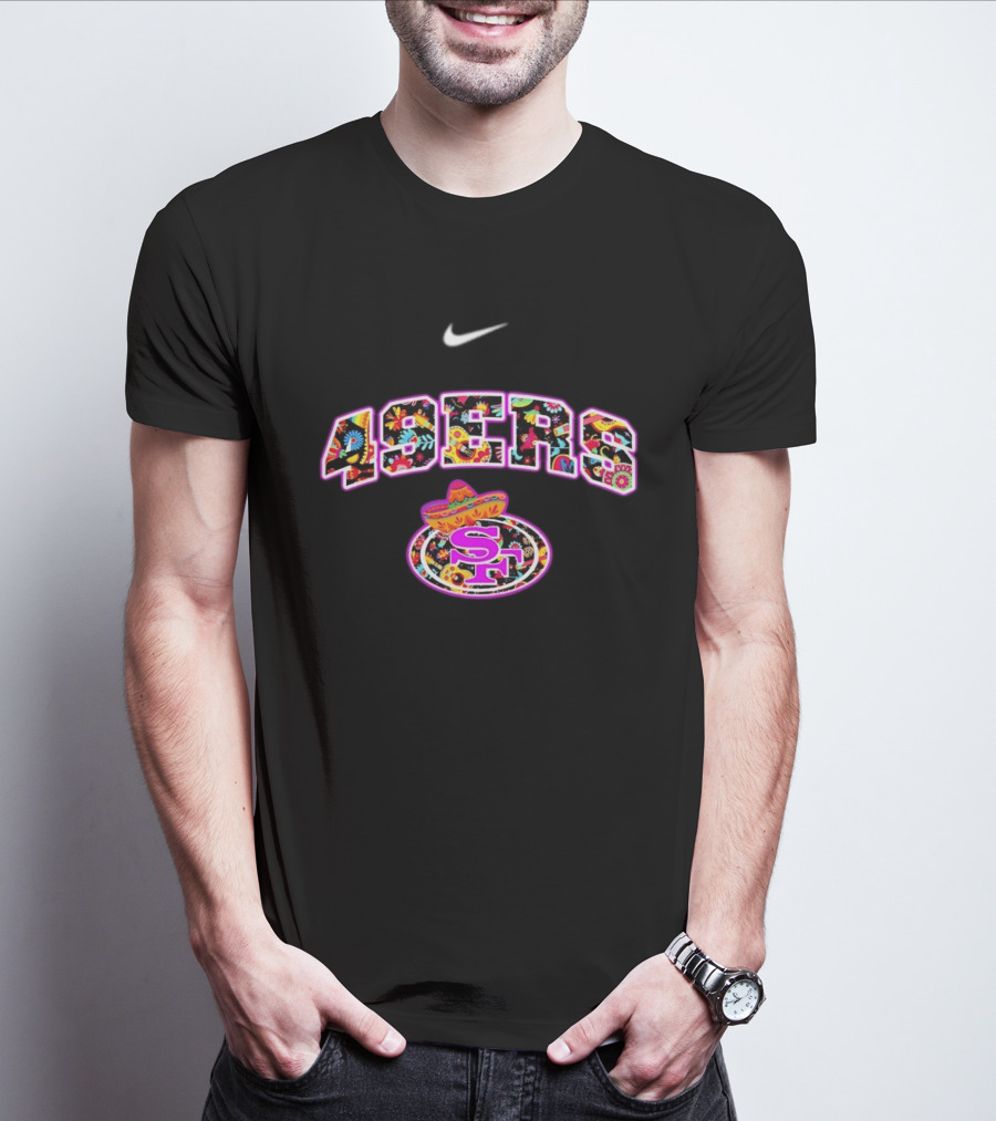 San Francisco 49ers Nike Fiesta Sombrero Hispanic Heritage T-Shirt