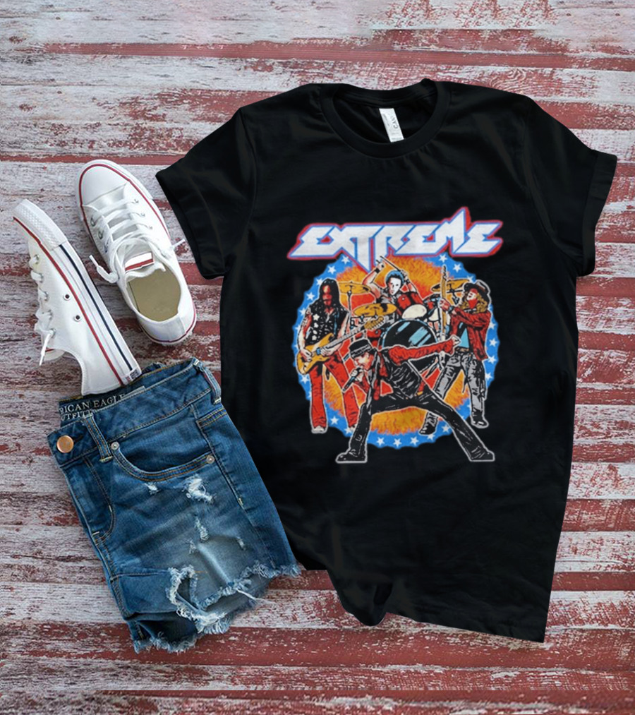 Extreme Band With 2026 World Tour Tin Man T-Shirt