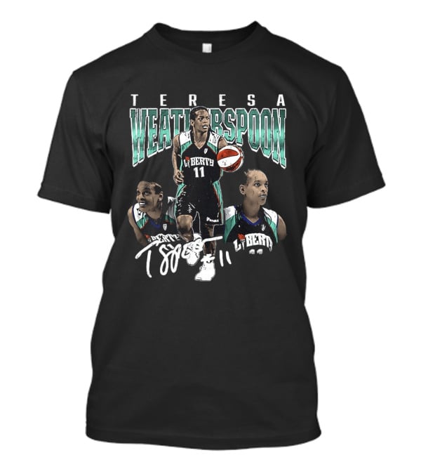 Teresa Weatherspoon New York Liberty 11 Spoon Basketball T-Shirt
