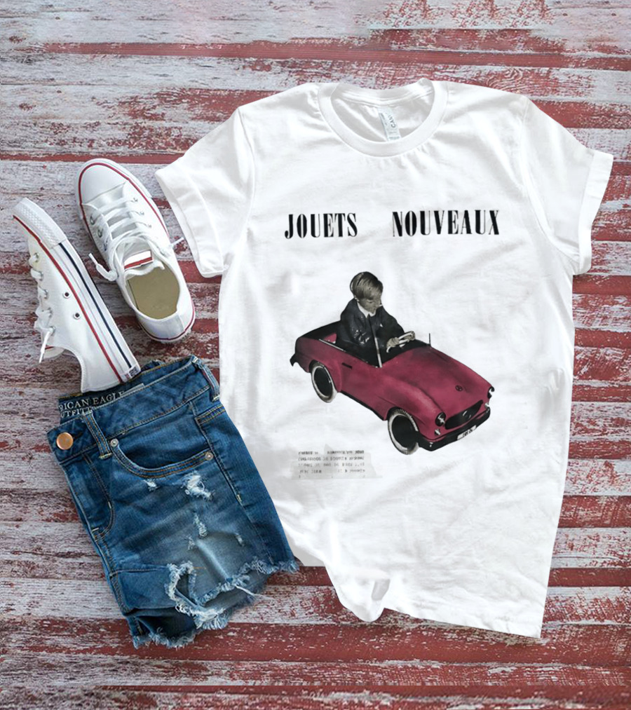 Jouets Nouveaux Vintage Car Child Paris Image T-Shirt