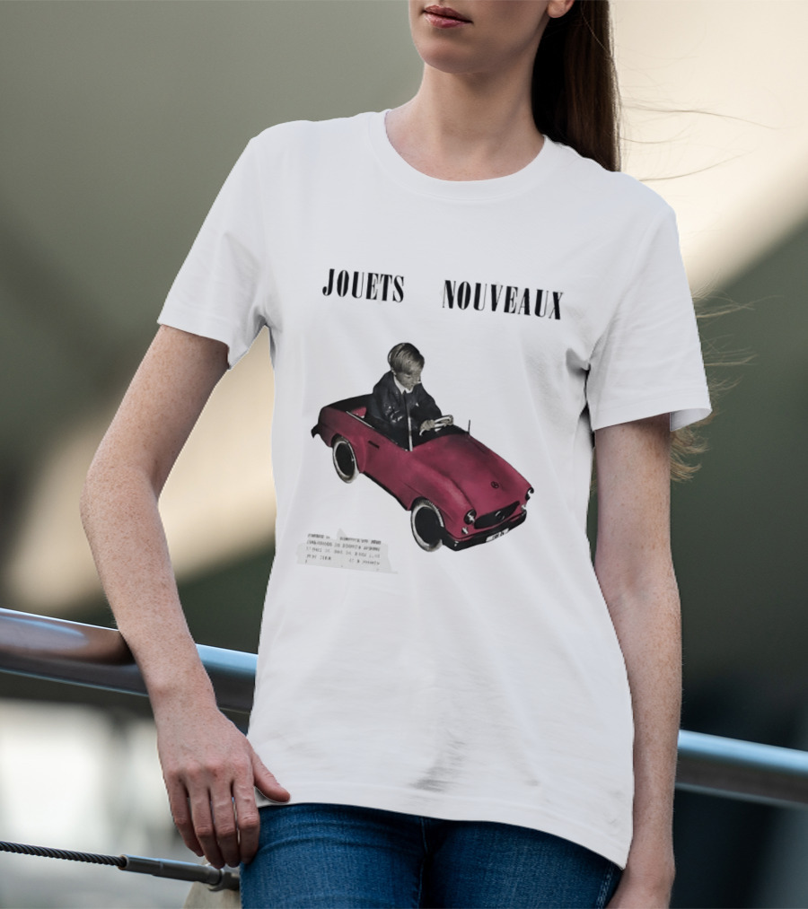 Jouets Nouveaux Vintage Car Child Paris Image T-Shirt