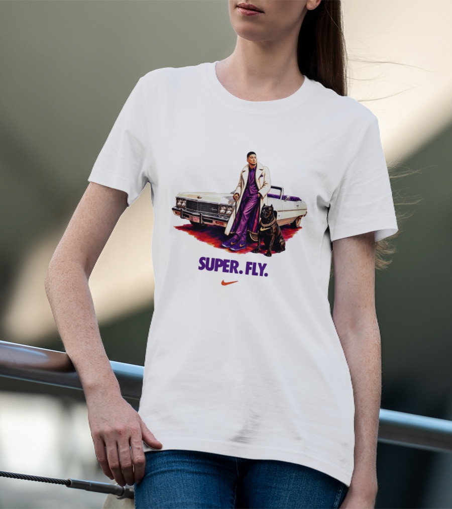 Devin Booker Super Fly Chevrolet Caprice Nike T-Shirt