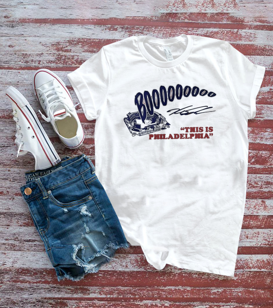 BOOOO This Is Philadelphia Kyle Schwarber Philadelphia Phillies Baseball T-Shirt