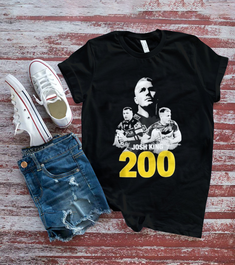Josh King 200 Rugby Milestone T-Shirt