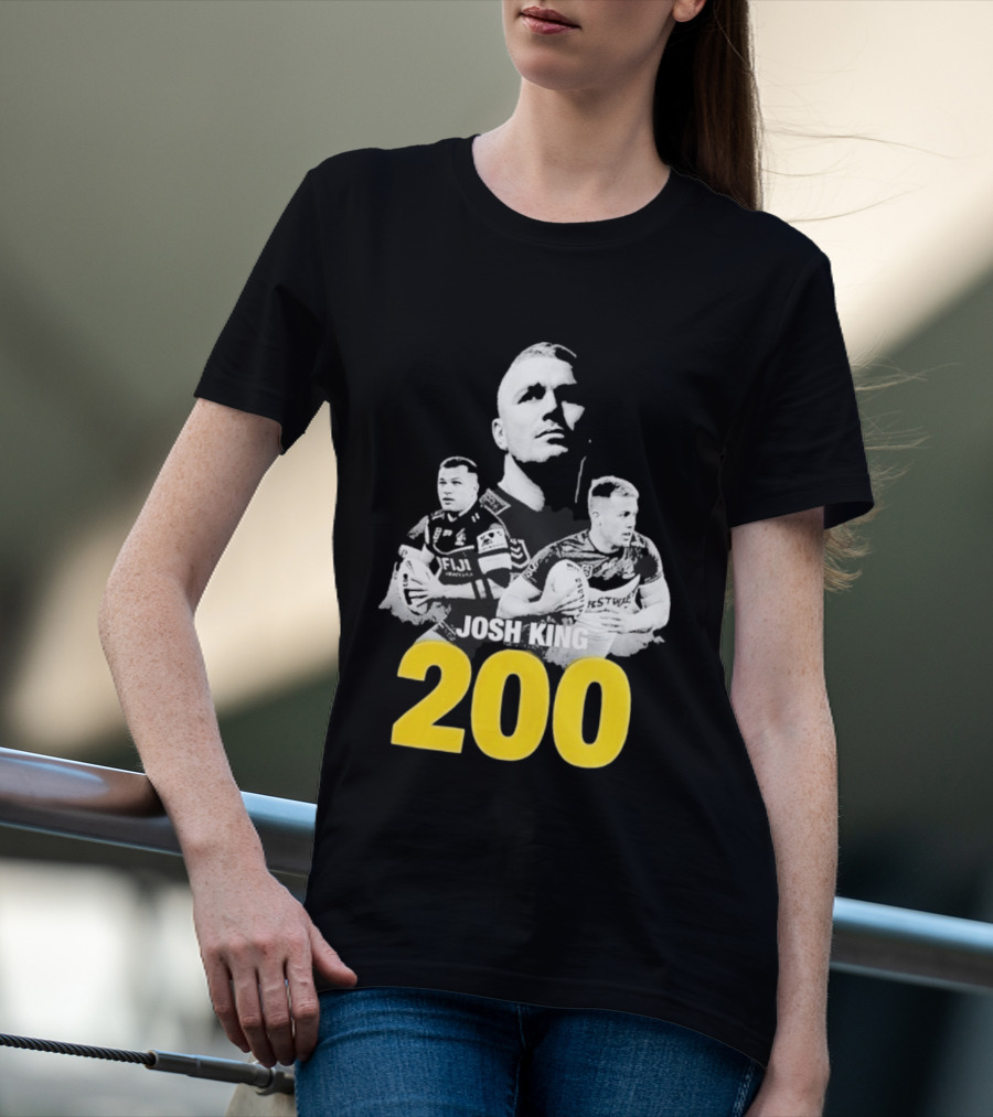 Josh King 200 Rugby Milestone T-Shirt