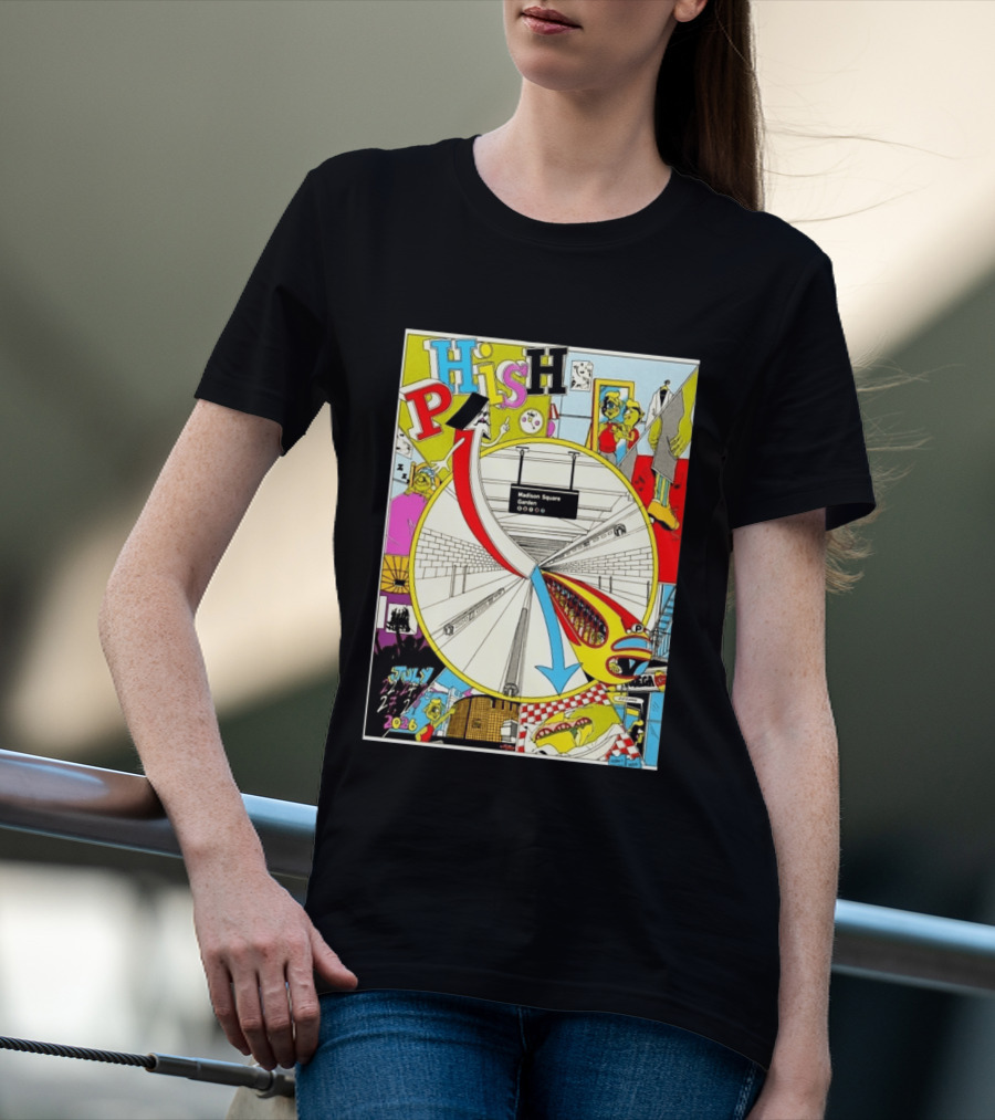 Phish Madison Square Garden NYC July 22 24 25 27 29 2026 T-Shirt