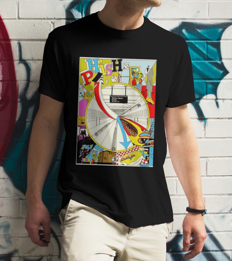 Phish Madison Square Garden NYC July 22 24 25 27 29 2026 T-Shirt