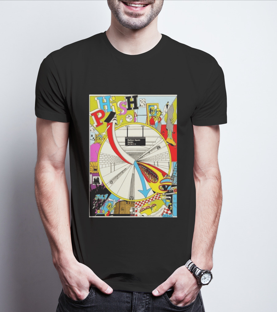Phish Madison Square Garden NYC July 22 24 25 27 29 2026 T-Shirt
