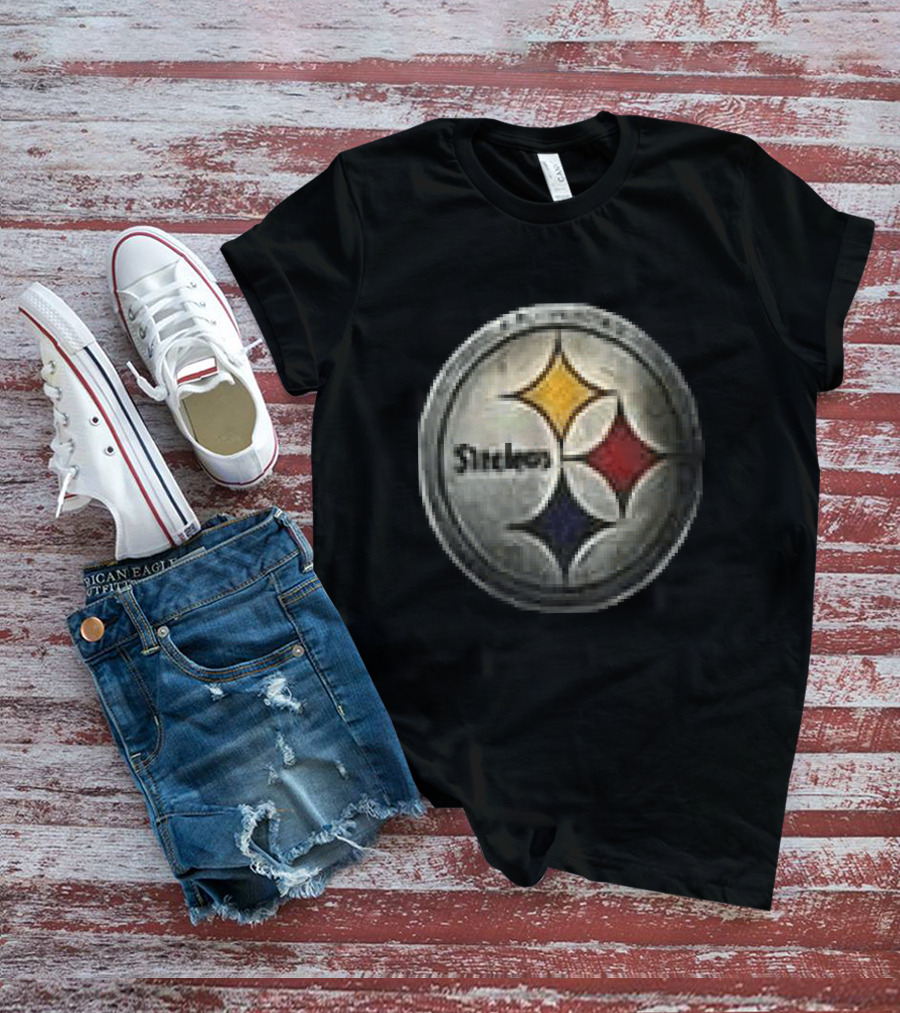 Pittsburgh Steelers Runs In My Blood Skeleton Steelers T-Shirt