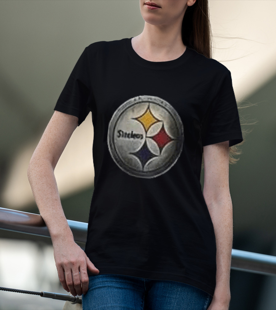 Pittsburgh Steelers Runs In My Blood Skeleton Steelers T-Shirt