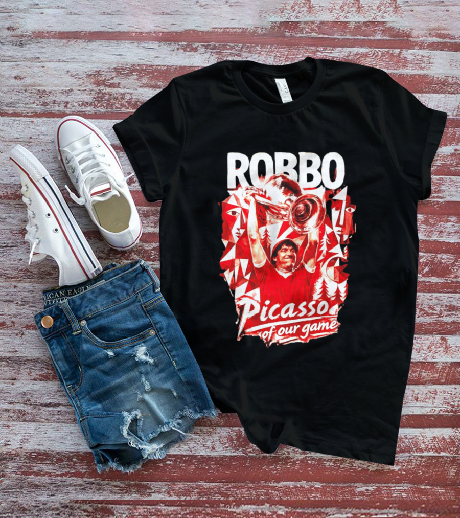 Robbo Picasso Of Our Game Nottm Forest Triumph Celebration T-Shirt