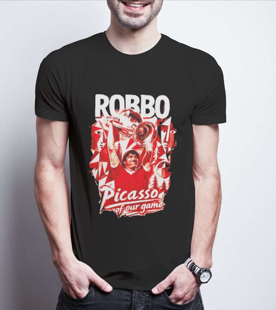 Robbo Picasso Of Our Game Nottm Forest Triumph Celebration T-Shirt