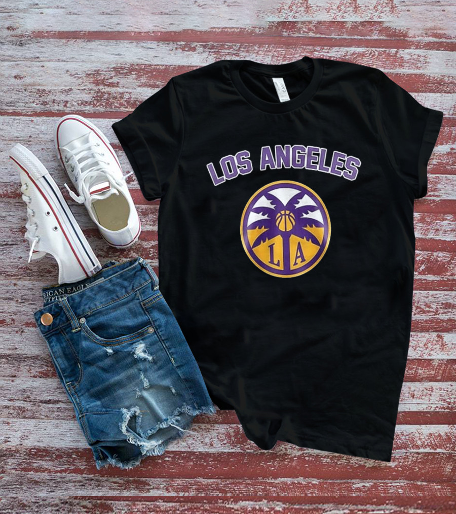 WNBA Los Angeles Sparks Custom Name Edition For Fans T-Shirt