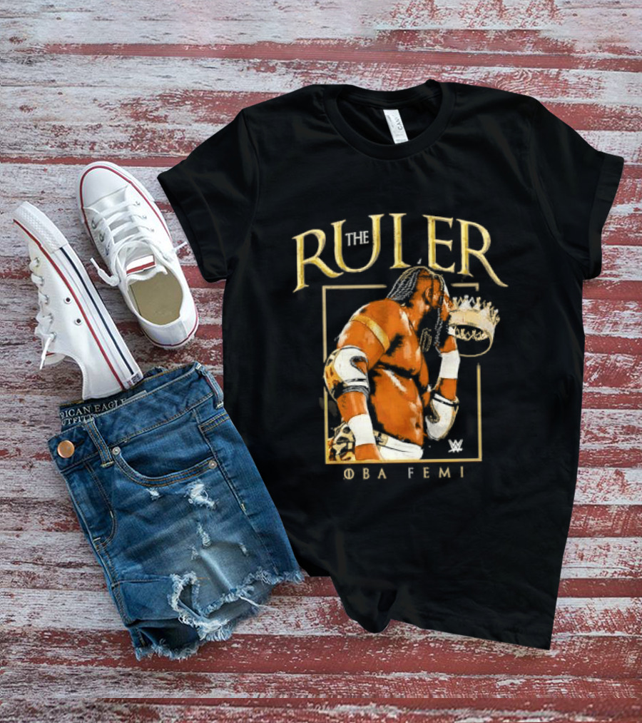 WWE The Ruler Oba Femi Wrestling Legend T-Shirt