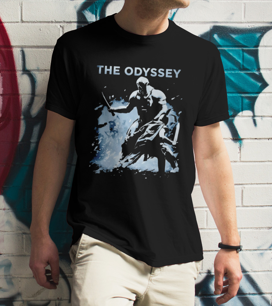 The Odyssey Spartan Warrior Battle Greek Mythology T-Shirt