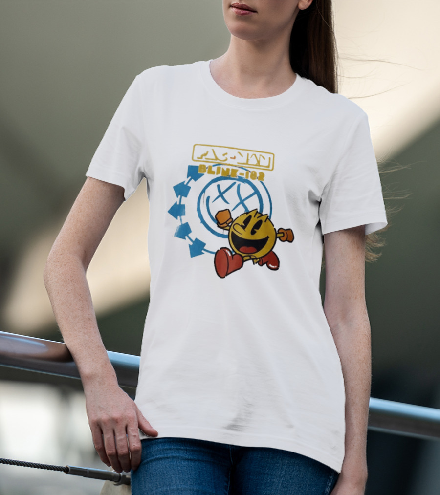 Pac Man Blink 182 San Diego Comic Con 2026 Collaboration T-Shirt