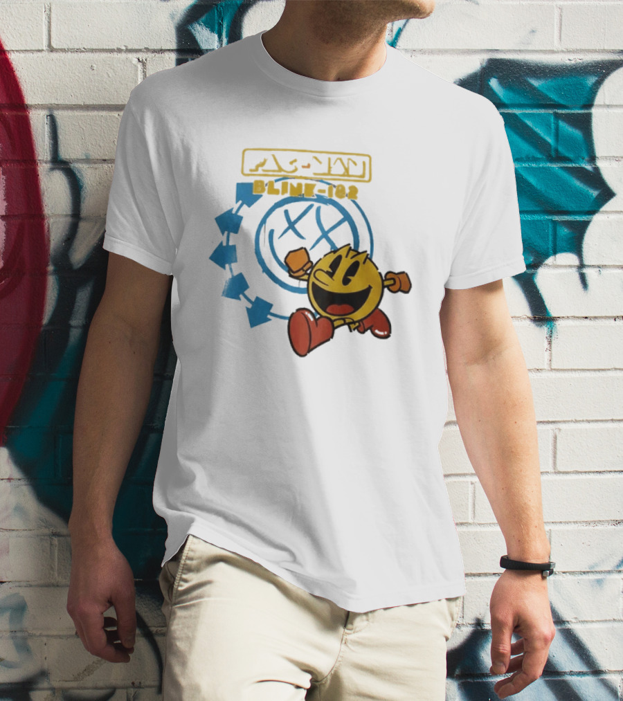 Pac Man Blink 182 San Diego Comic Con 2026 Collaboration T-Shirt