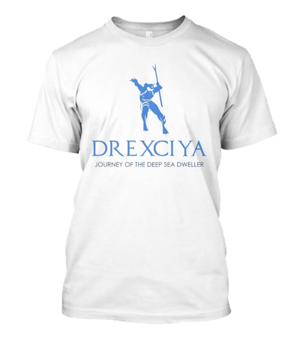 Drexciya Journey Of The Deep Sea Dweller Blue Diver T-Shirt