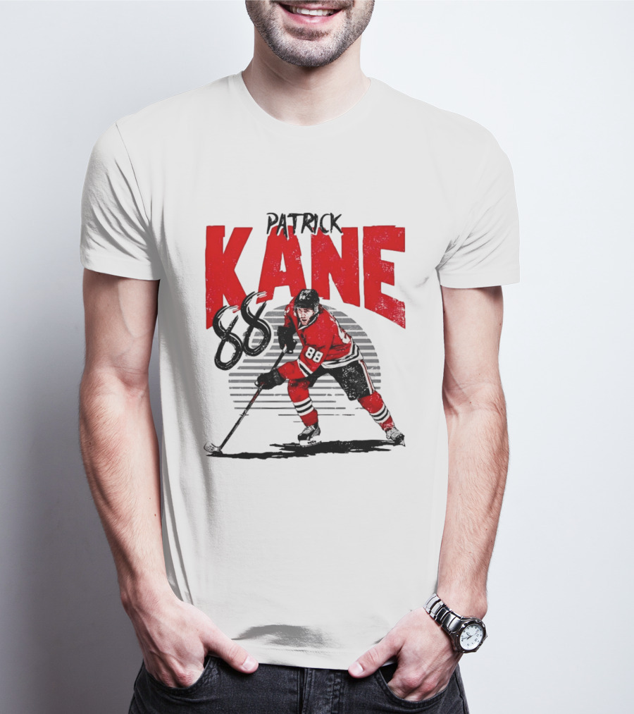 Patrick Kane 88 Chicago Blackhawks Hockey Player Victory T-Shirt