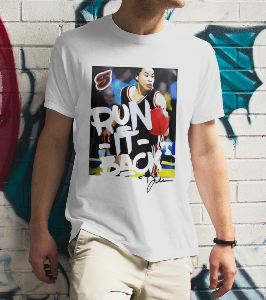 South Carolina Gamecocks Basketball Run It Back Athlete Dribbling T-Shirt