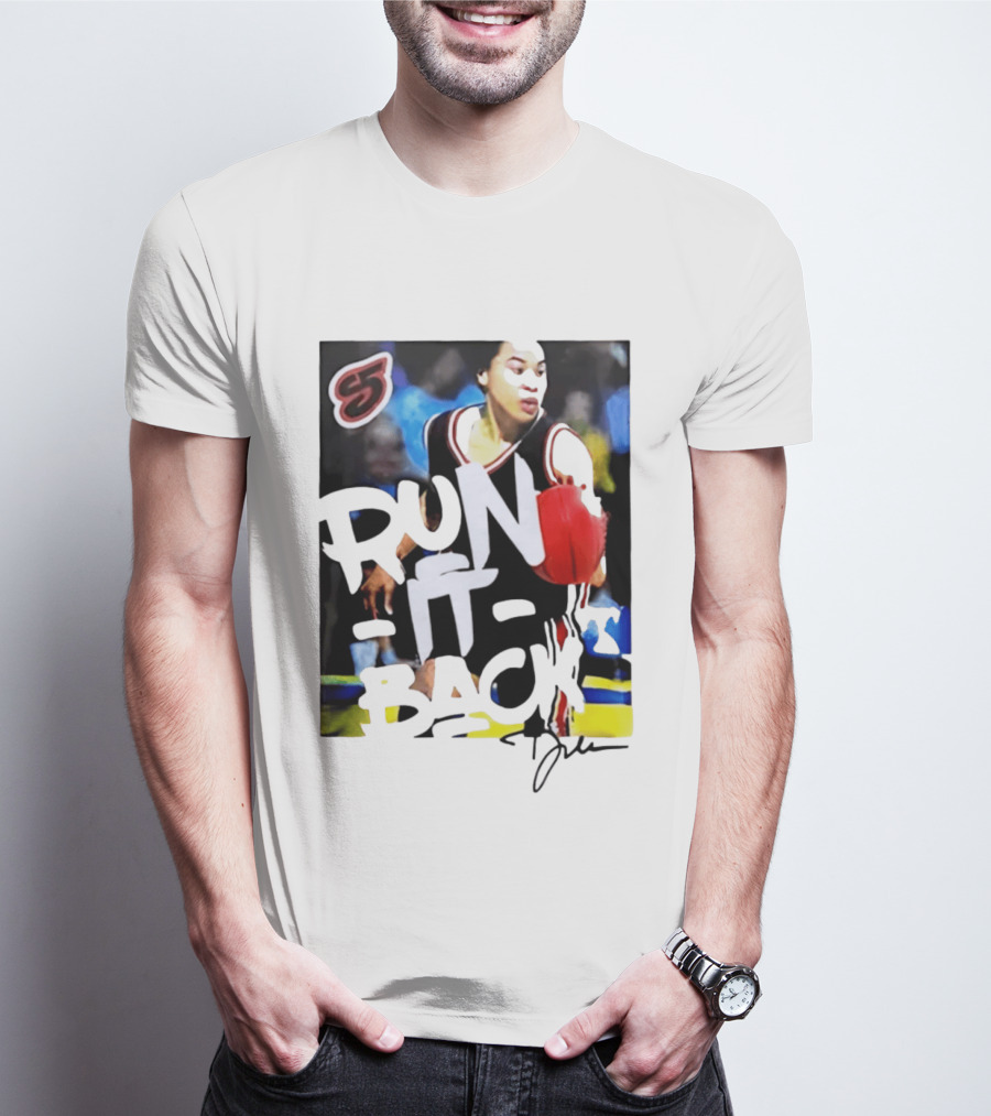 South Carolina Gamecocks Basketball Run It Back Athlete Dribbling T-Shirt