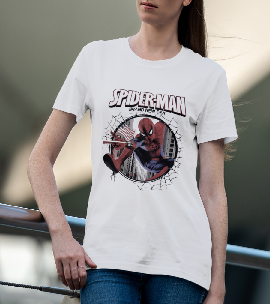 Spider Man Brand New Day Web Slinging T-Shirt