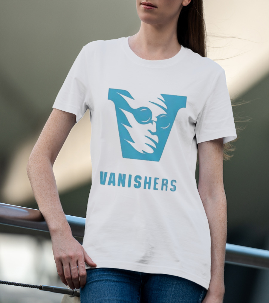 Sussex Vanishers Ghostly Specter Team Vanishers Blue T-Shirt